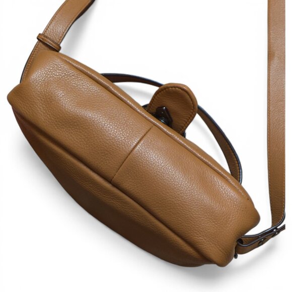 Aimee Kestenberg Lovers Lane Convertible Crossbody – Maple Leather, Heart Buckle - Picture 4 of 9